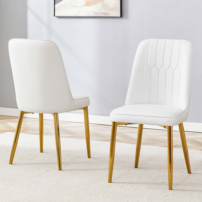 Chaises de salle à manger en similicuir