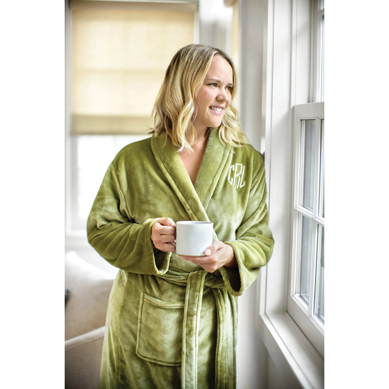 Sheepy Fleece 2.0 Robe, Olive, Petite