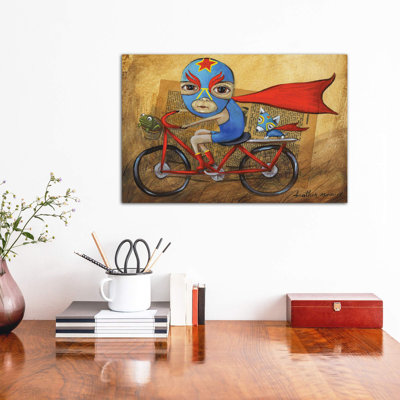 Luchador par Heather Renaux - impression d'art graphique