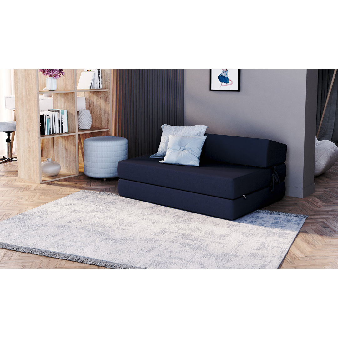 Futonsofa Arjeta 121Cm Wide Back Futon Sofa