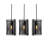 Dana 3-Light Linear Pendant - 60W - Black