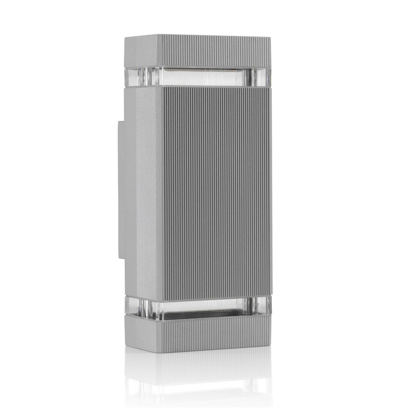 Gadbois 2 - Bulb 26.3cm H Outdoor Flush Mount, Silver