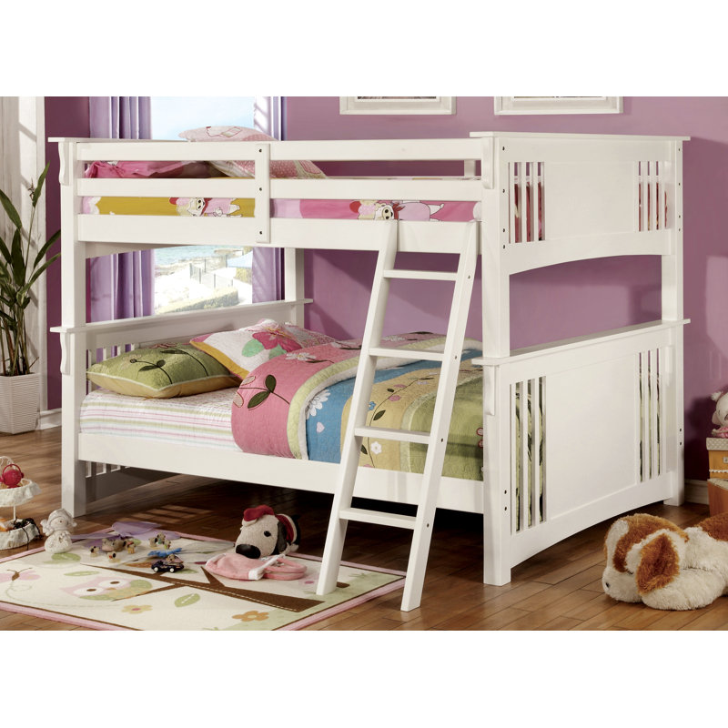 Lit superposé standard Dikran par Harriet Bee, Blanc, Simple / grand