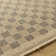Outdoor Jute-Look Checkered Rug Tan/Black_MGE2311