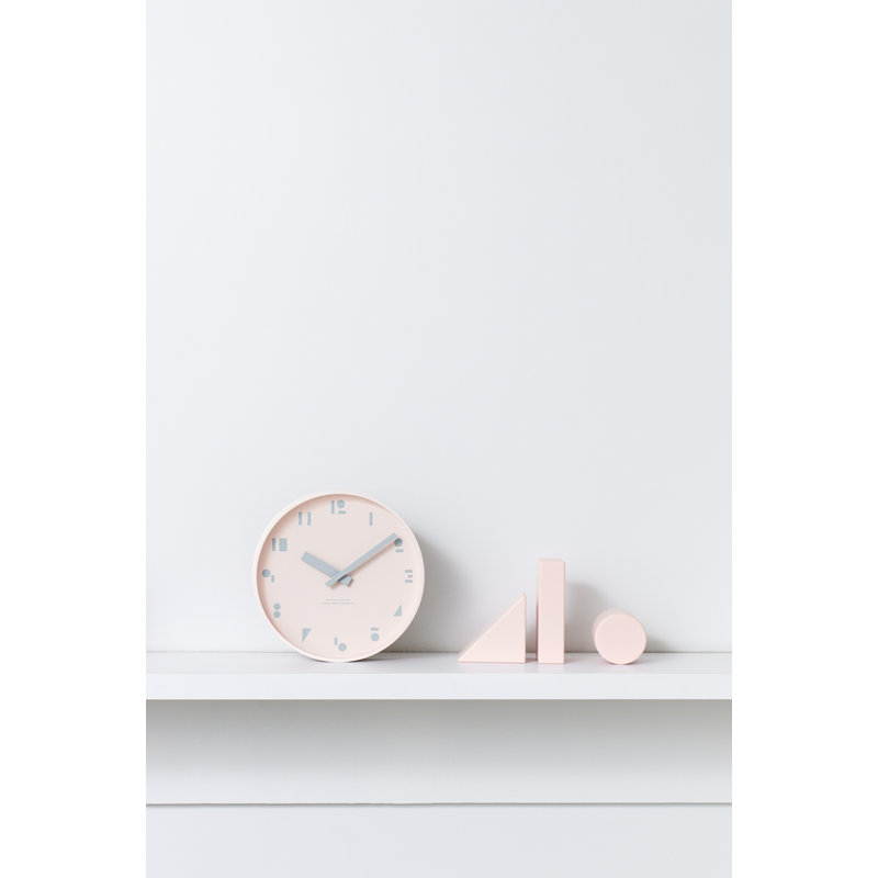 Everlei Wall Clock, Pink