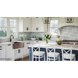 Luxury Heavy 12-Gauge Copper Farmhouse Sink, Includes Accessories, Flat Front