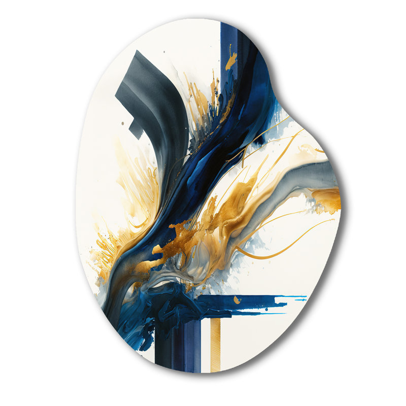 Delilah - Abstract Spirals, H 30 po x l 22 po