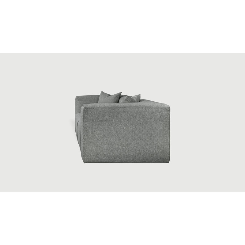Nest Modular 2-PC Sofa, 28.5" H x 96" W x 41" D, 2, Scoria