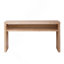 Console 59 po, table console rustique moderne, table d'entrée étroite, table de canapé, table de couloir avec rangement, table console naturelle, table d'entrée avec tablette ouverte