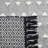 Morocco Flat Weave Wool/Cotton Moroccan Rug in Black/Ivory-1384132862