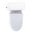 Drake® 1.28 GPF Elongated Floor Mounted Bidet Toilet (Seat Included)