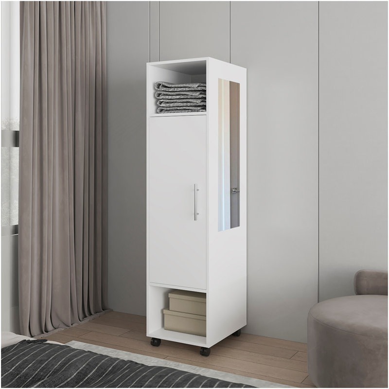 Garde-robe Boston, chambre à coucher, blanc, Blanc