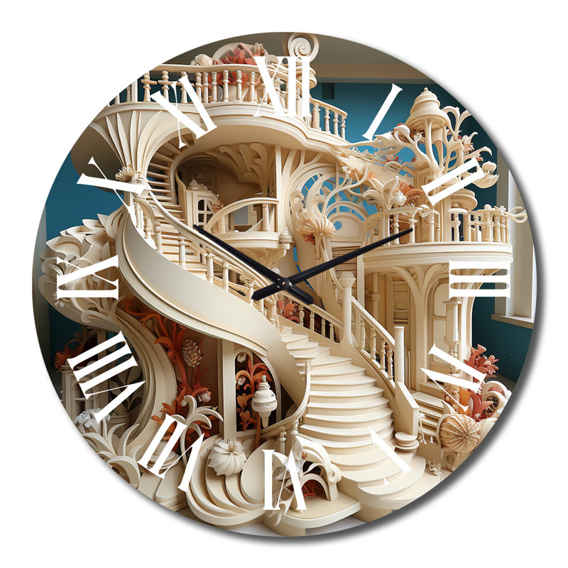 Horloge murale Architectural, Très grand