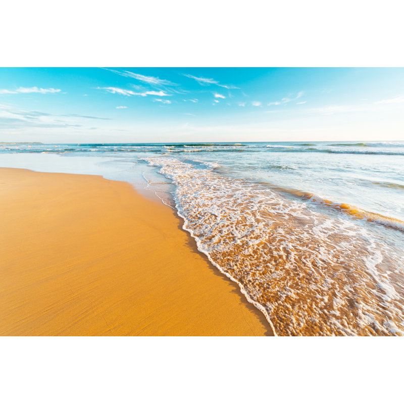Sunset Over Indian Ocean by Danilovi - Wrapped Canvas Print, 51cm H x 76cm W