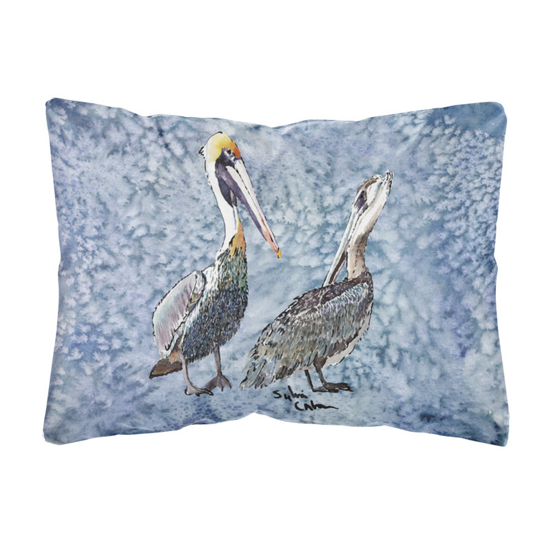 Coussin décoratif intérieur/extérieur pelican