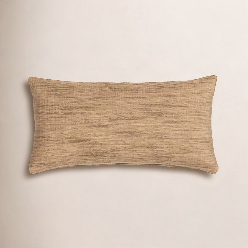 Coussin Haven, Rectangulaire H 14 po x l 36 po, polyester, Brun