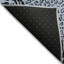 Tapis bleu intérieur / extérieur lavable à la machine Claudian ACN1230-103710734