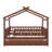 Wooden House Bed with Trundle-101824684-126131859