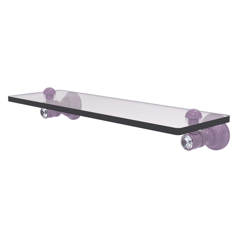 Tablette flottante Carolina, H 2,4 po x l 16 po x P 5,54 po, Lavande