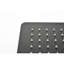 Support mural de pomme de douche à pluie de 12 po noir mat - buse autonettoyante pour douche attrayante, compatible avec tous les bras standard, conforme aux instructions de raccordement des tuyaux American