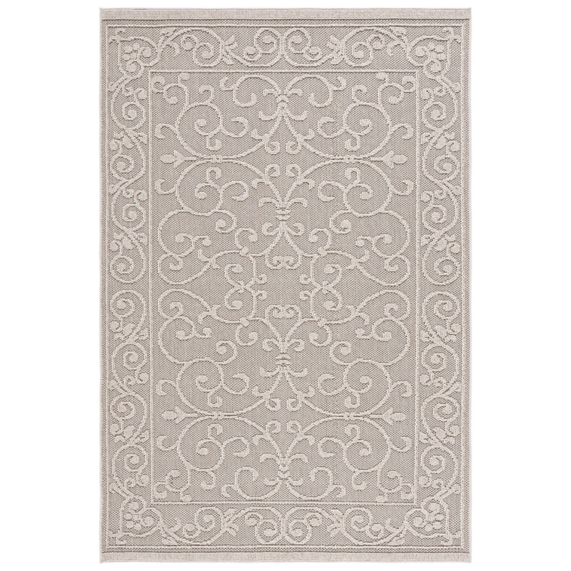 Karlshamn Performance Floral Indoor/Outdoor Area Rug, Rectangle 5'3" x 7'6"
