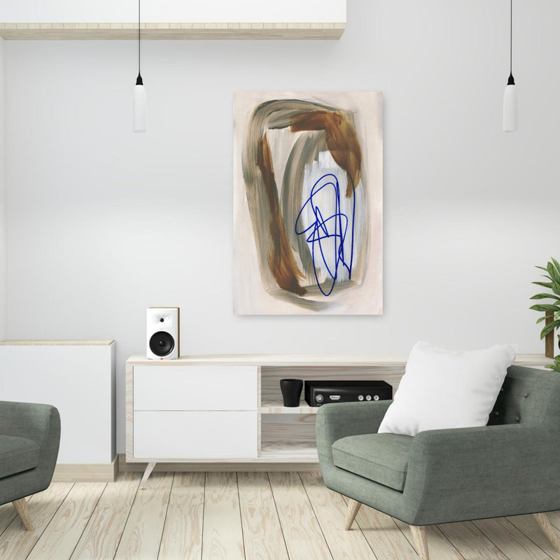 Art contemporain abstrait contemporain, H 36 po x l 24 po