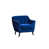 100 % polyester bleu est en rupture de stock