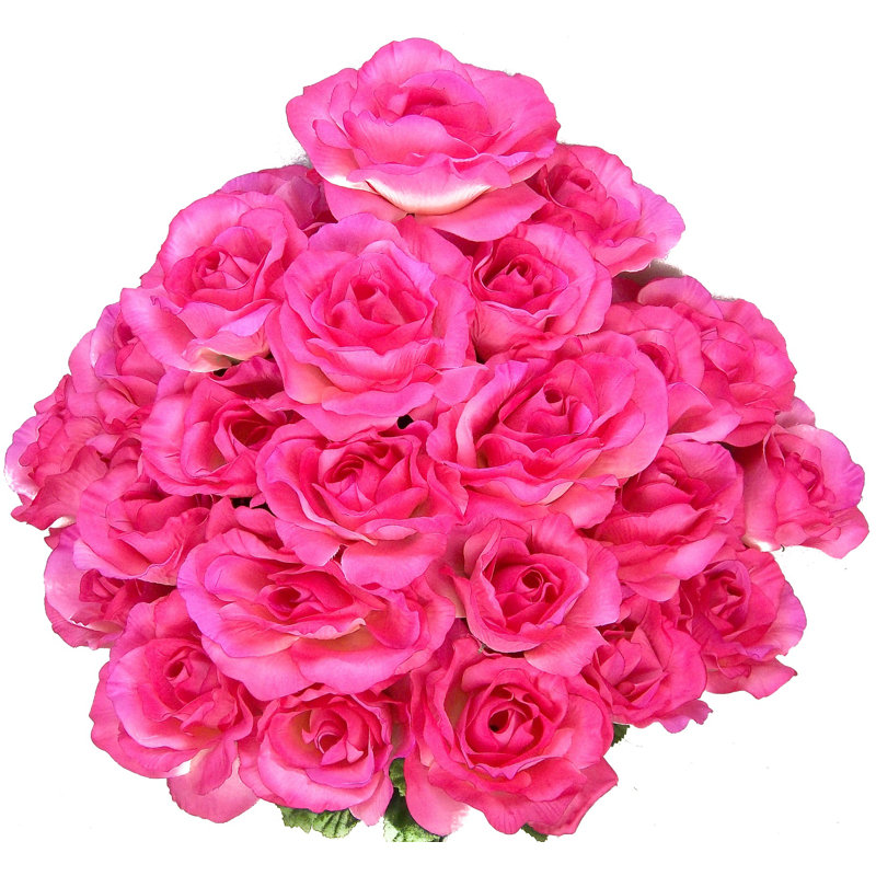 Bouquet de rose artificielles en fleurs, Orchidée