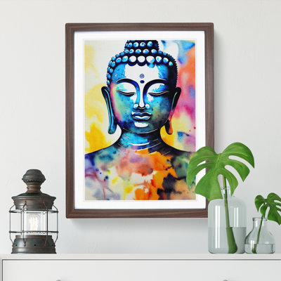 Buddha in Watercolour - Wall Art