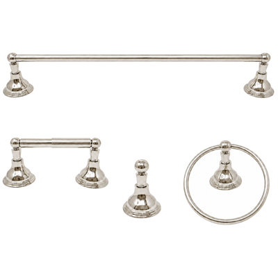 Ensemble de quincaillerie d'accessoires de salle de bain 4 pièces St. Lawrence P4BSTL18