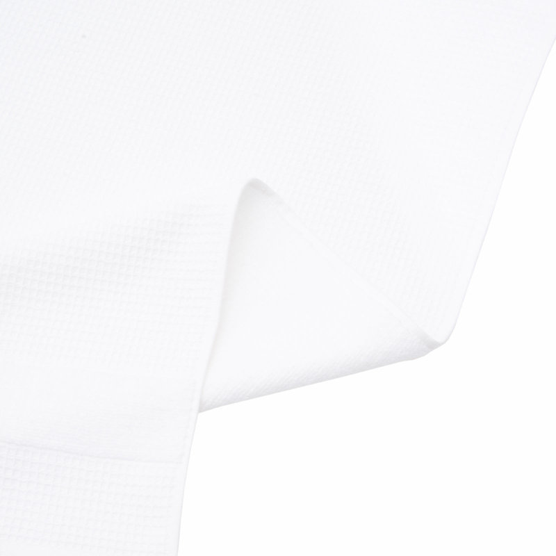Adayshia Midweight Waffle Washcloth, White