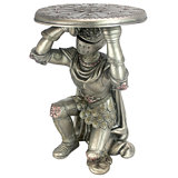Battle Knight Figurine End Table