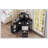 Corner Vanity Desk Set With Storage, Cushioned Stool, And Charging Station, Triangle Makeup Desk With Removable Pull-Out Side Cabinet-164705174