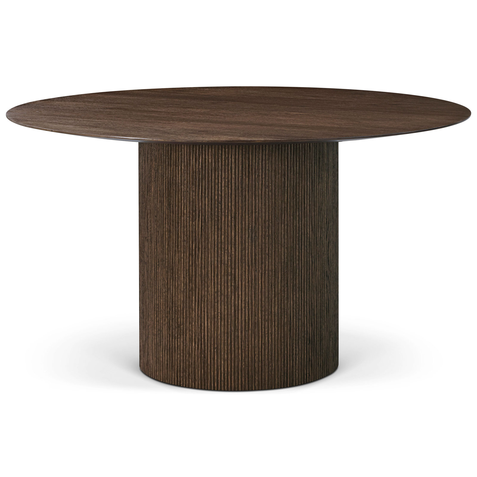 Dining Table, 30" H x 53.15" L x 53.15" W, Brown