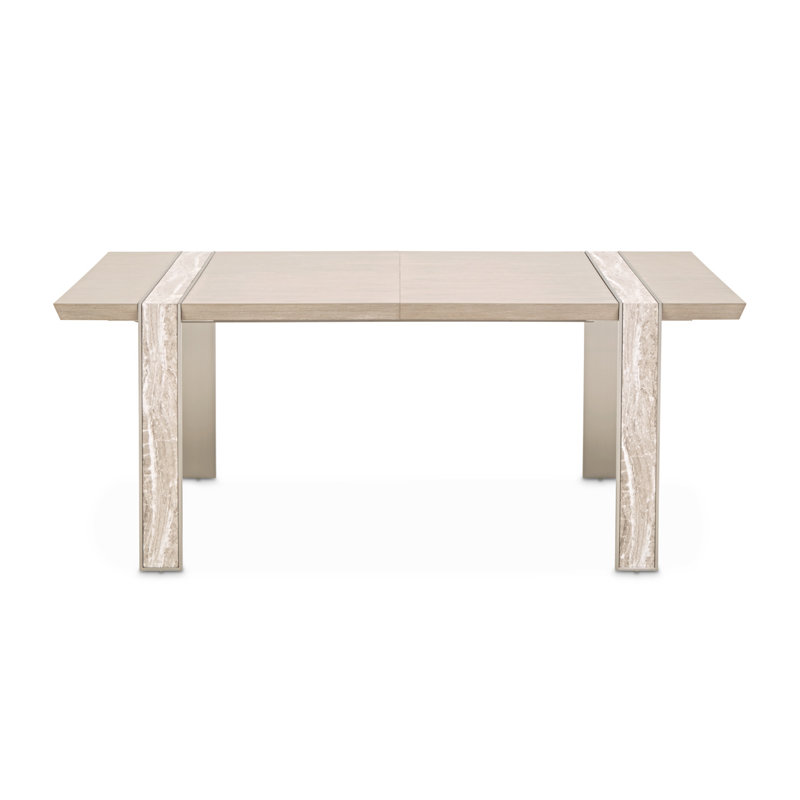 Lotus Bay Dining Set, 7 Pieces: Table, 6 Chairs