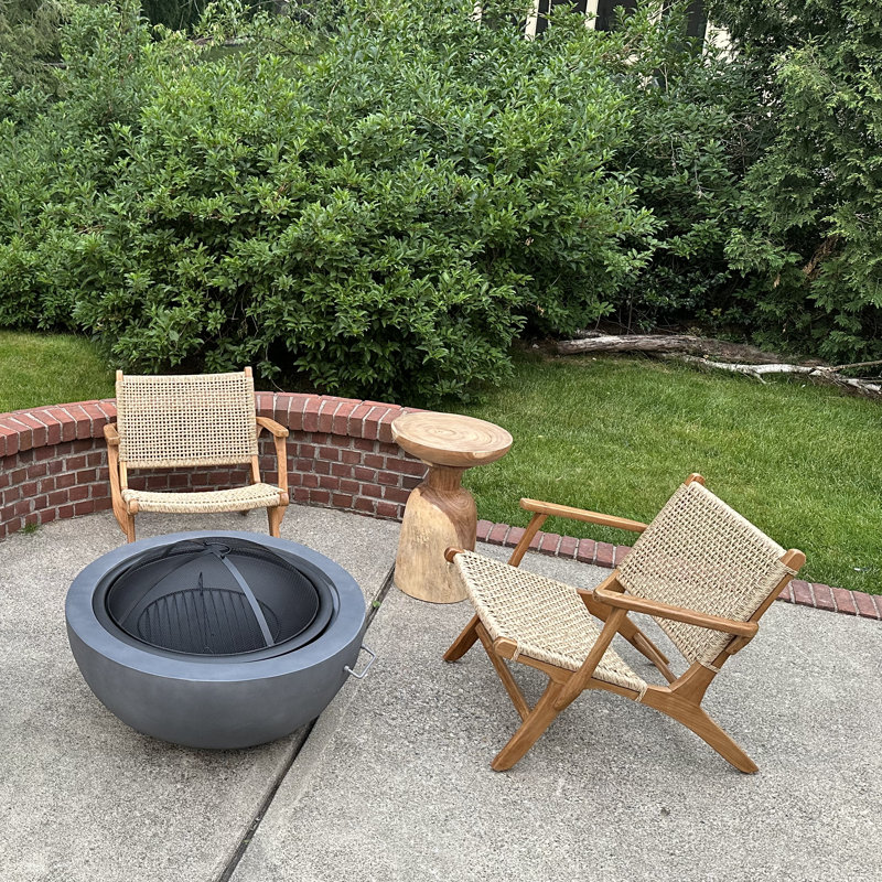 Calava Teak Outdoor Lounge Chair