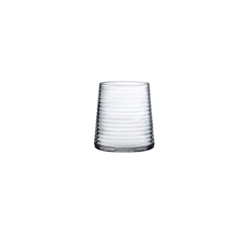 Poem Handmade Crystal Drinking Glass, Clear