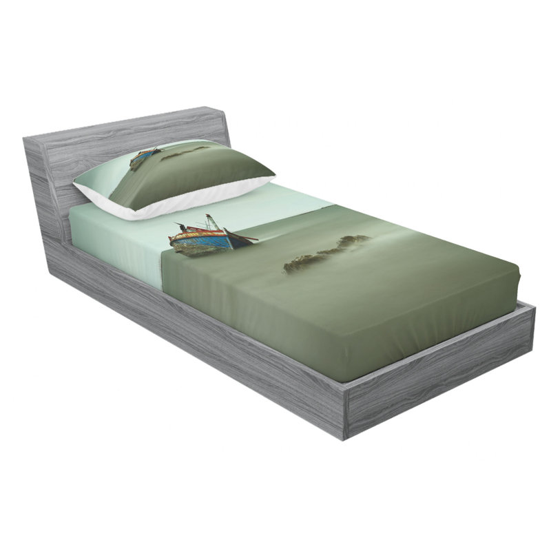 Microfiber Sheet Set, Twin XL Sheet Set with Fitted Sheet