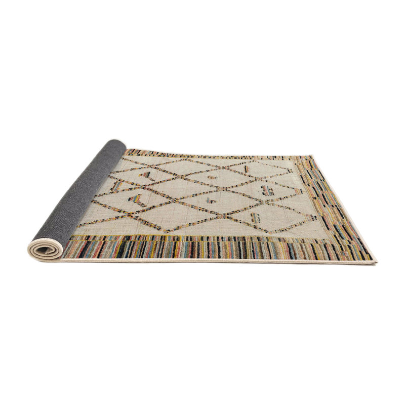 Tapis abstrait moderne 4464, Rond 6 pi