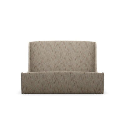 Swan Upholstered King Bed