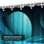 Rideau de douche futuriste avec 12 crochets-495683634