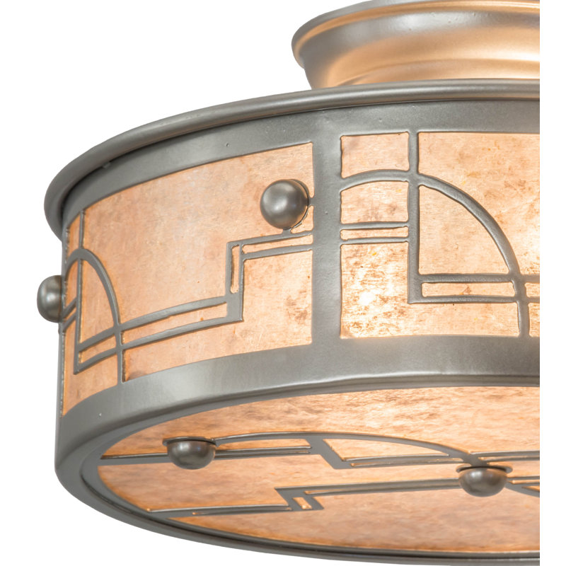 Revival Deco 2 - Light Semi Flush Mount
