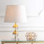 Lampe de table 23 po transparent Courtois