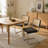 19.3" H Mid-Century Faux Leather Cantilever Dining Chair-1106320933