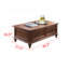 American country all solid wood coffee table