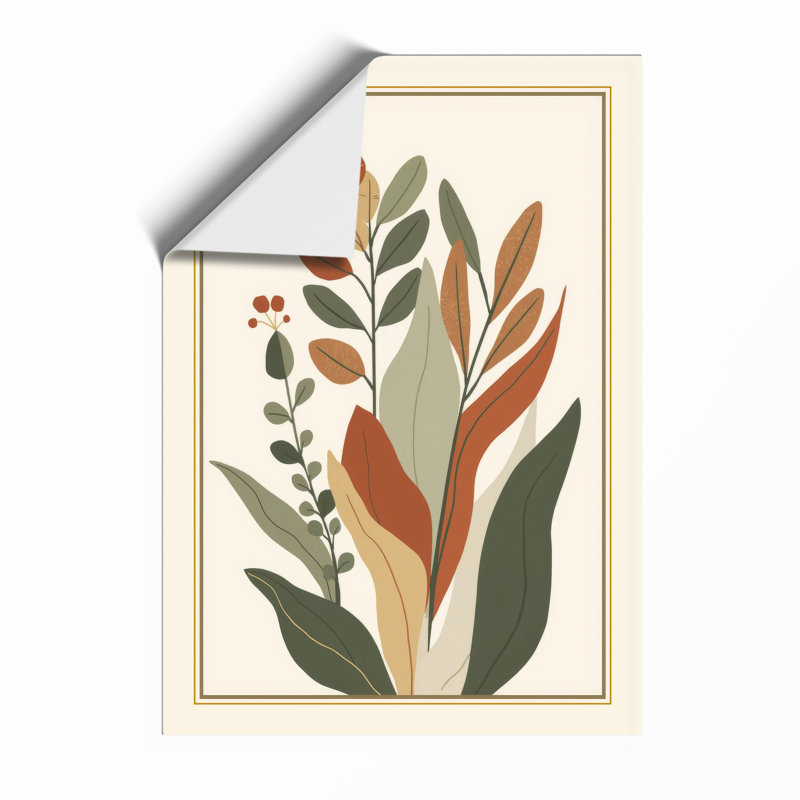 Study Botanical - Framed Print, A4 - 29.7 x 21.0 cm, Unframed