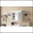 35" Bathroom Medicine Cabinet With Mirror, 5 Closed & Adjustable Shelves, Bathroom Wall Mounted Storage Cabinet With Glass Doors