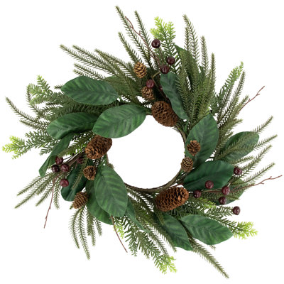Faux Mixed Assortment 20'' Wreath