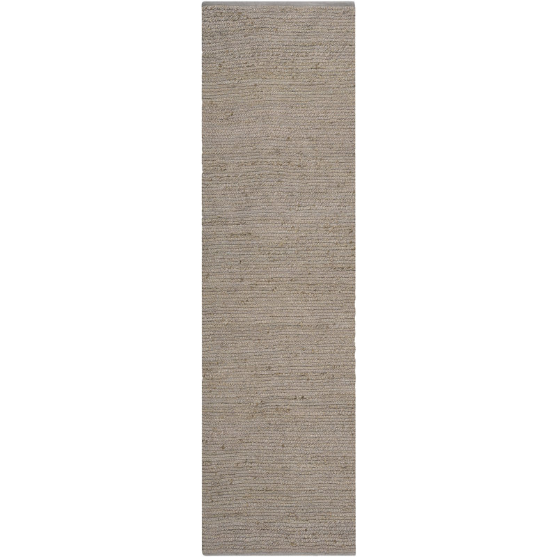  Tapis d'intérieur en jute gris naturel 2 pi x 6 pi, Tapis de couloir 2 pi x 6 pi, Gris