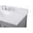Sinclaire 48'' Single Bathroom Vanity with Engineered Marble Top-46515860